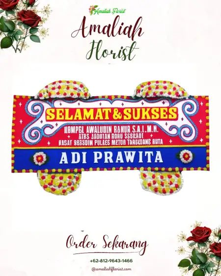 Papan Bunga Ucapan Selamat Cibiyuk